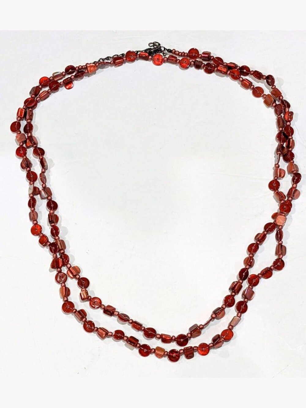 RARE Venetian Murano Glass Bead Necklace Lampwork